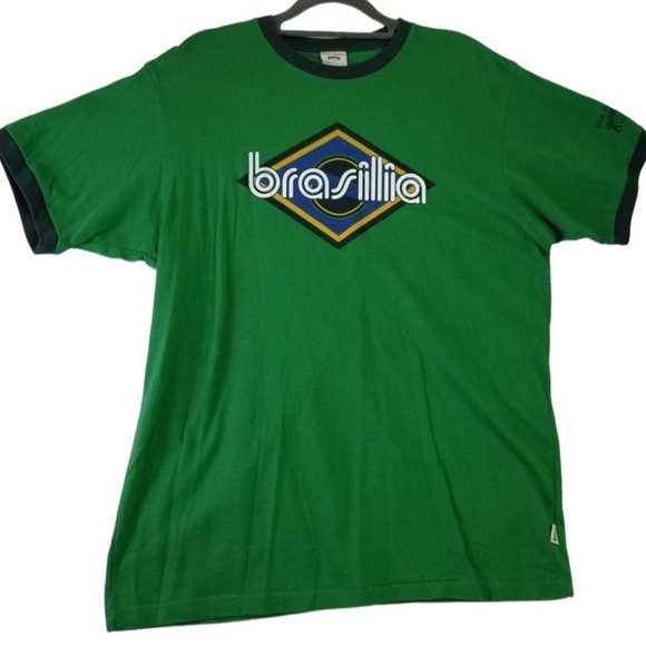 BLUE MARLIN Other - Brasilia Green Blue Marlin Size Large Men's Short Sleeve Tee Shirt L